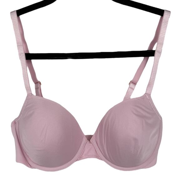 Natori 727279 Cushioned Comfort Contour Underwire Bra pink size 32C - Picture 2 of 5